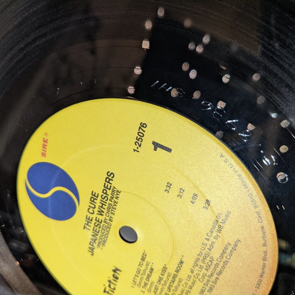 The Cure - Japanese Whispers 1983 original Pressing Vinyl LP Sire - Picture 4 of 10